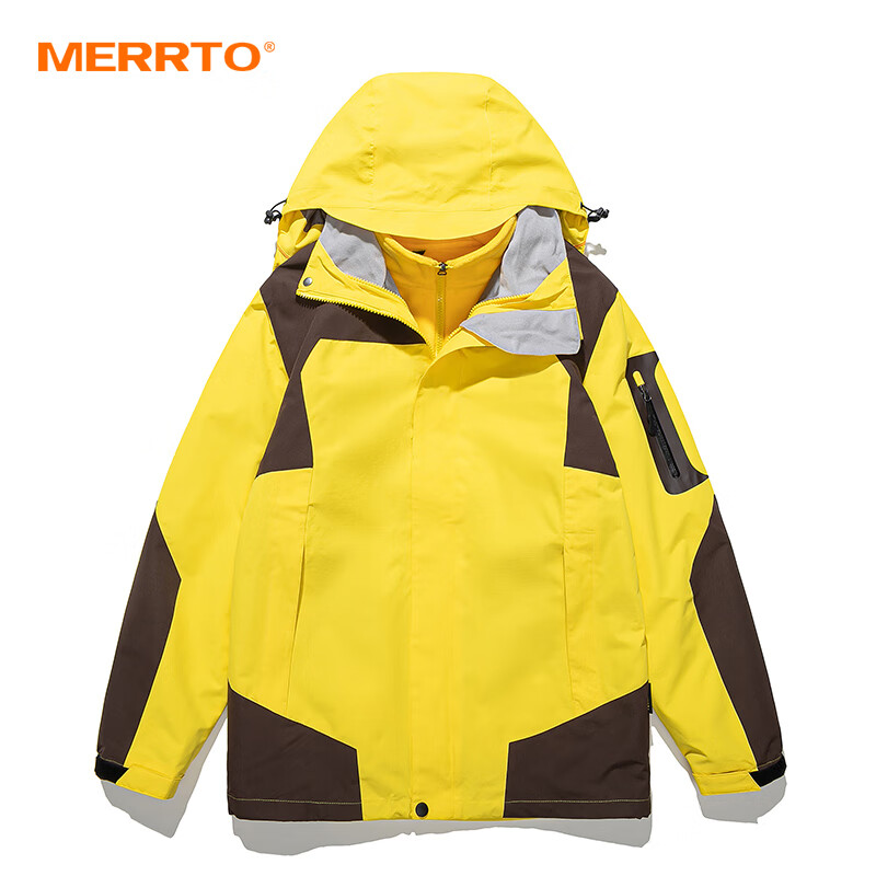 PLUS會員：MERRTO 邁途 男女款三合一沖鋒衣