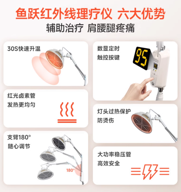 魚躍 紅外線電磁波治療儀 TDP11-DL