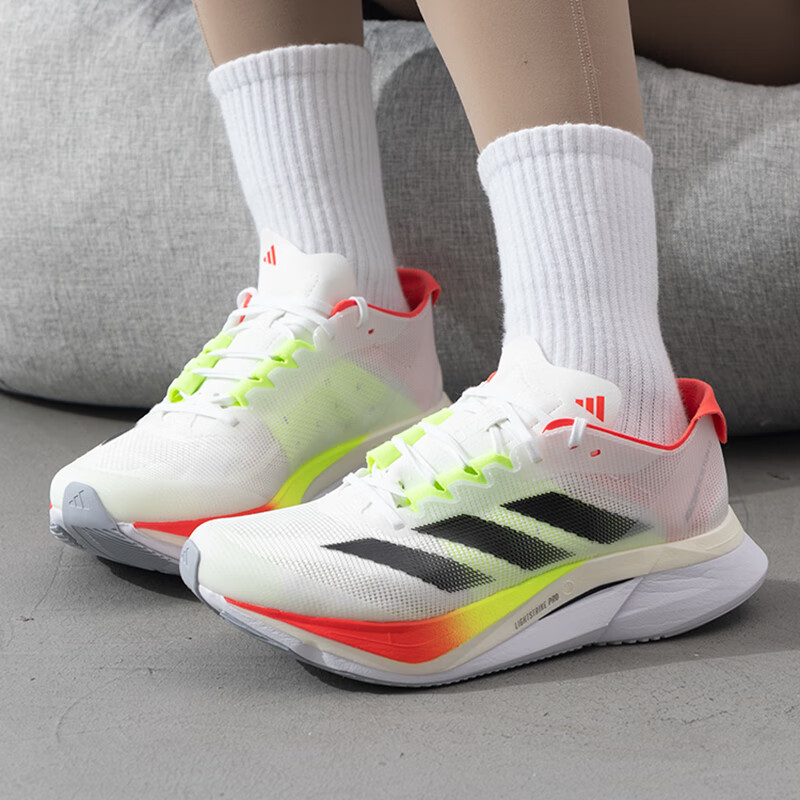 adidas 阿迪達斯 訓練鞋BOSTON 12波士頓2025春男競訓跑步鞋 JQ2552 38.5