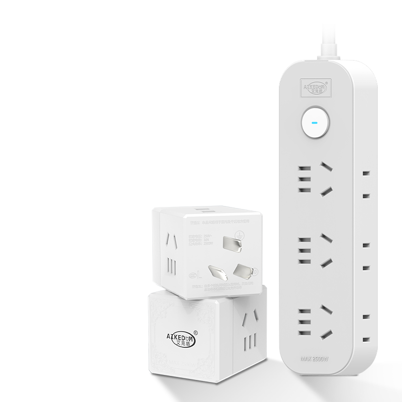 艾克盾 主動滅火拖線板電插座組合