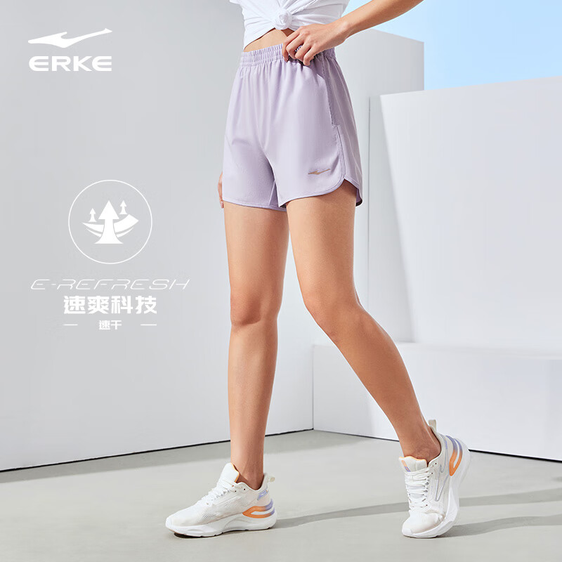 鴻星爾克 女款運動短袖+短褲
