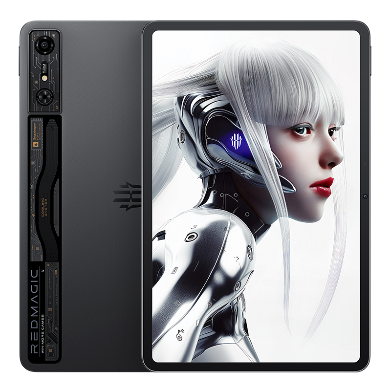紅魔 nubia/努比亞紅魔電競平板Pro驍龍8Gen3領先版120w快充10100毫安電池144hz高刷電競游戲平板