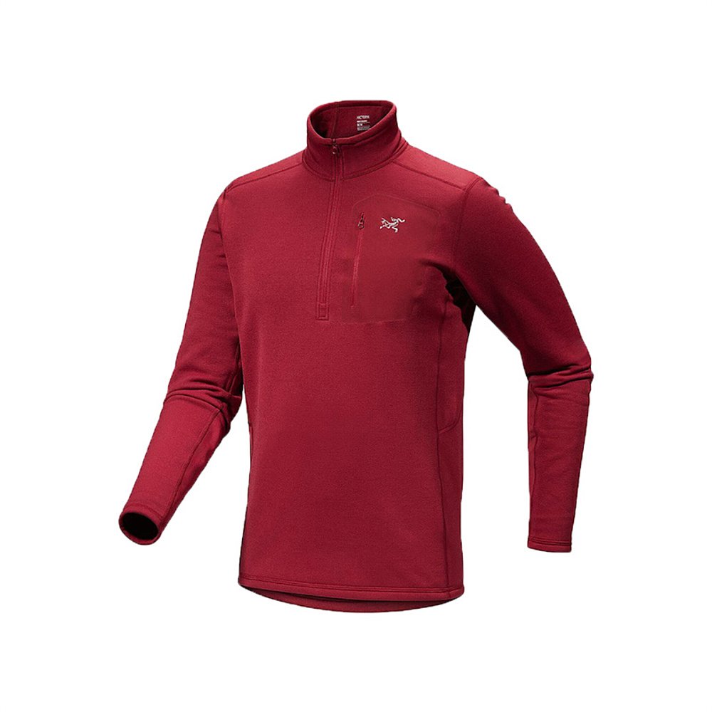 ARC'TERYX 始祖鳥 RHO HEAVYWEIGHT ZIP NECK MEN 男款戶外半拉鏈抓絨衣