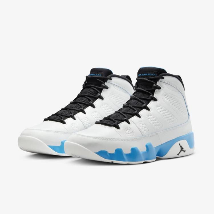 AIR JORDAN 9 北卡藍白藍 高幫復古籃球鞋 FQ8992-101