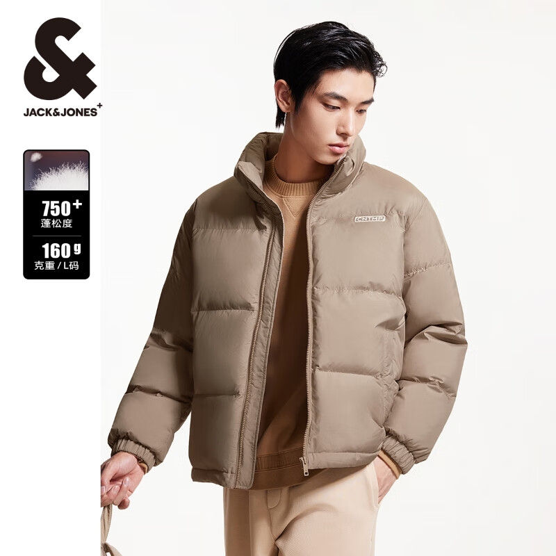 杰克瓊斯 冬季防潑水羽絨服合集 224412043淺卡其