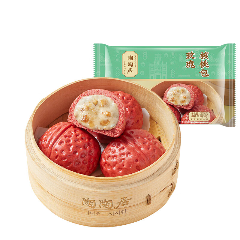 陶陶居 中華品牌 玫瑰核桃包 任選6件