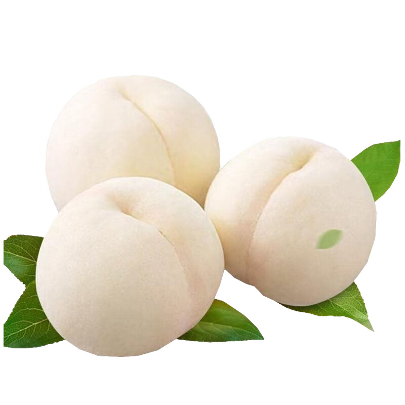 靜益樂源 河南丹江奶油白桃 5斤大果（8-14個(gè)）