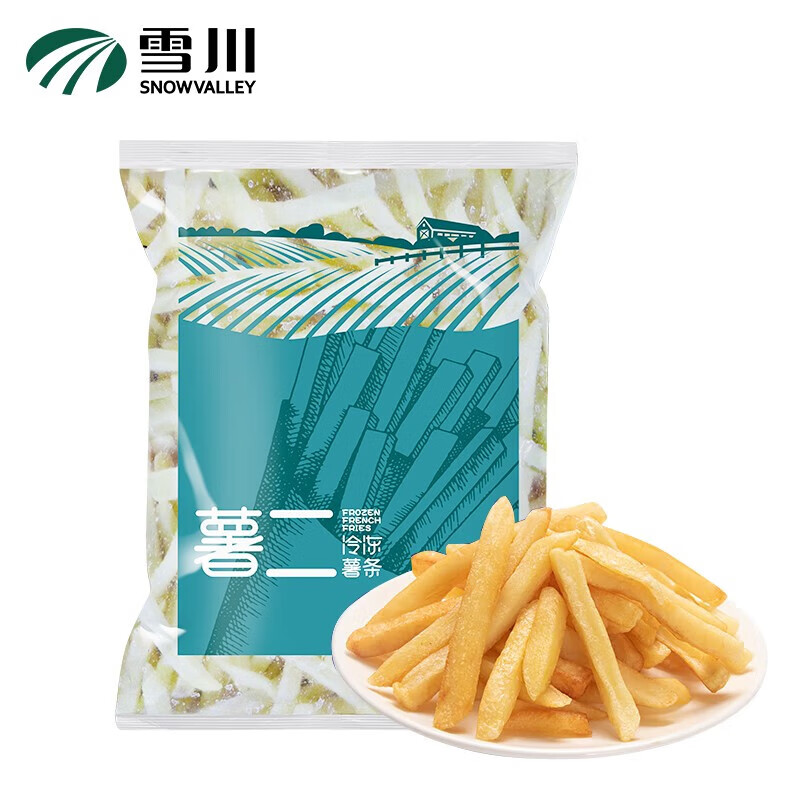 雪川食品 Snow Valley 薯二細(xì)薯?xiàng)l 原味2kg