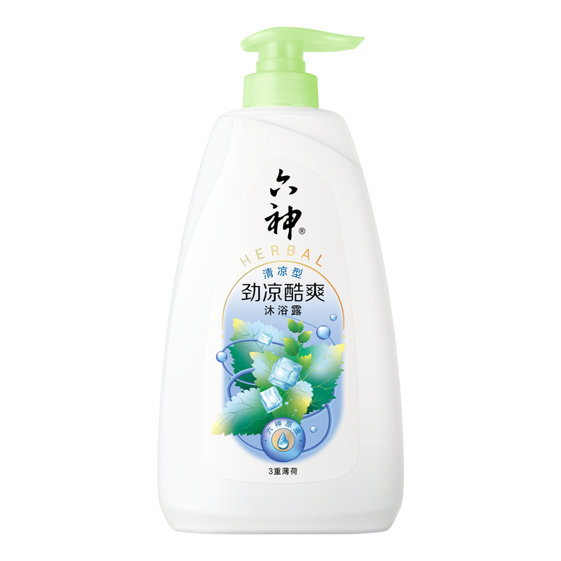 六神 勁涼酷爽沐浴露 950g