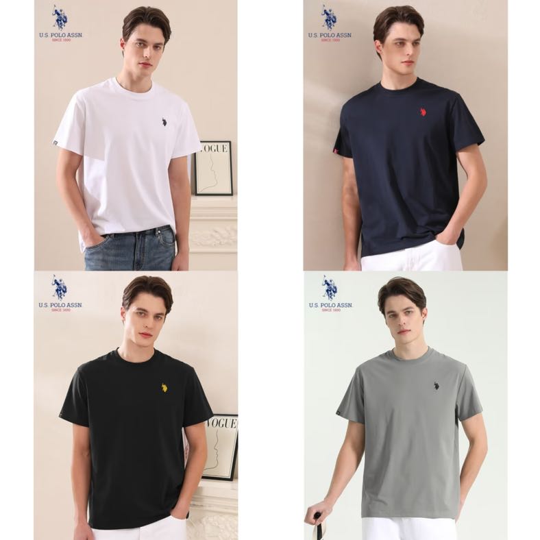 U.S. POLO ASSN. 美國馬球協會 破價！純棉7A抗菌百搭情侶短t