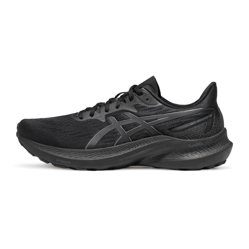 ASICS 亞瑟士 GT-2000 12男鞋 2024春季運(yùn)動鞋減震回彈專業(yè)馬拉松跑步鞋子 1011B691-001/GT-2000 12代