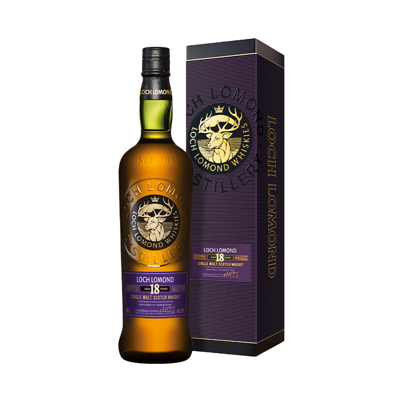 京東PLUS：羅曼湖 Loch Lomond 18年蘇格蘭單一麥芽威士忌700ml