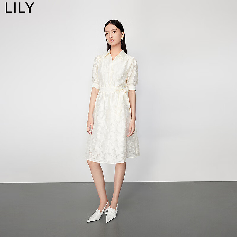 LILY 女裝氣質(zhì)通勤連衣裙 601