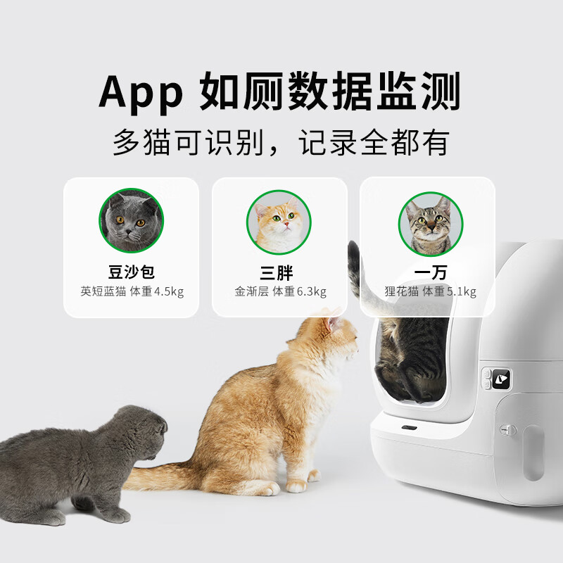 小佩 智能自動貓砂盆全自動貓廁所MAX2 電動鏟屎機 開放式一鍵換砂隔臭