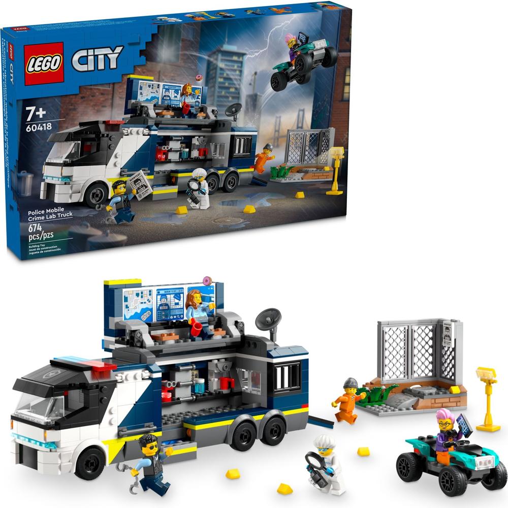 88VIP會員：LEGO 樂高 City城市系列 60418 警用指揮車
