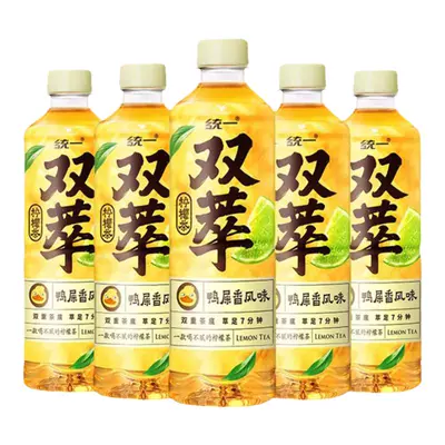 29日20點搶、限量2000件、百億補貼：統一雙萃檸檬茶鴨屎香風味檸檬味