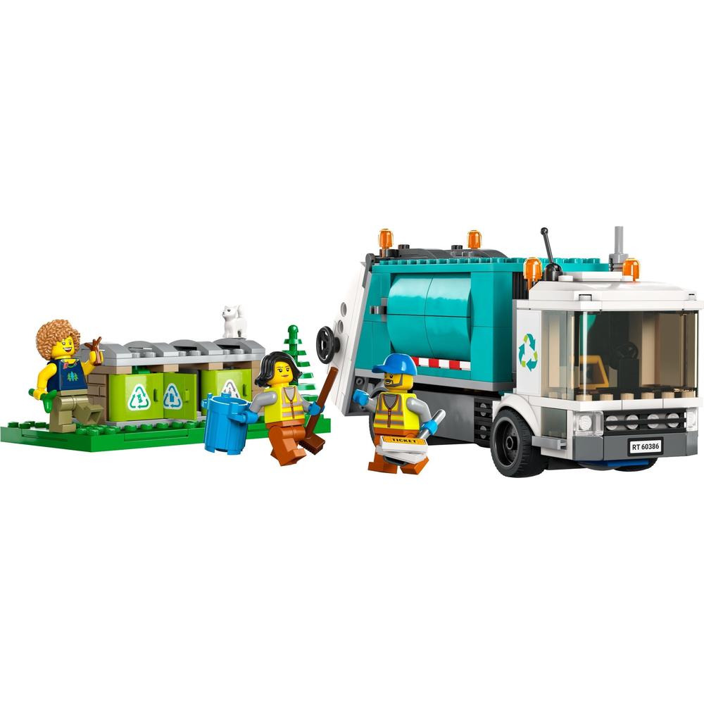 88VIP會員：LEGO 樂高 城市系列 60386 環(huán)衛(wèi)垃圾車 拼插積木