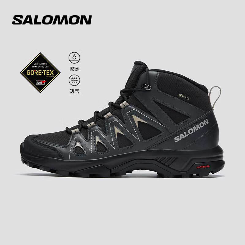 salomon 薩洛蒙 X BRAZE MID GTX 男款登山徒步鞋 471748