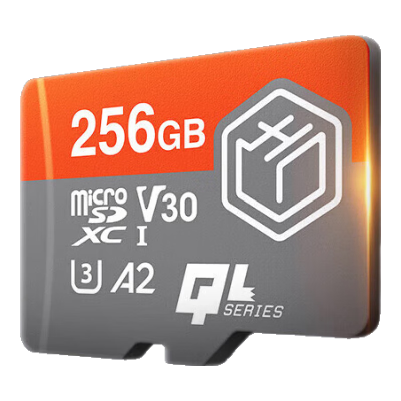 plus：京東京造256G麒麟系列TF（microSD)存儲卡U3 C10 A2 V30 手機平板游戲機內存卡