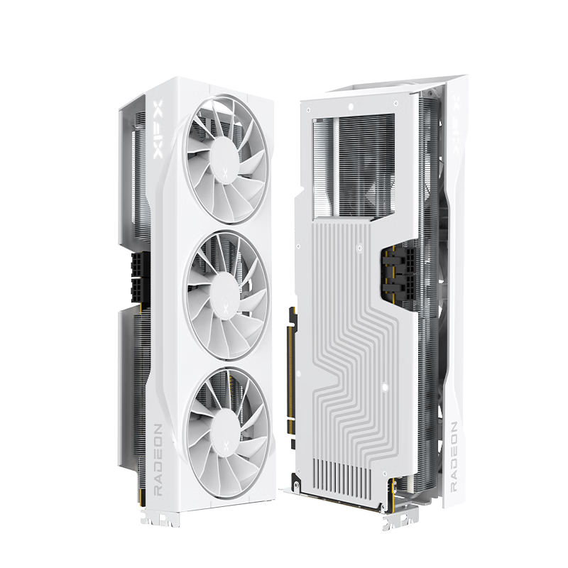 訊景（XFX）AMD RADEON RX 9070 XT 雪狼 16GB 白色