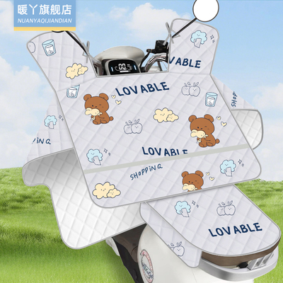 夏季 防曬防水電動車 擋風被