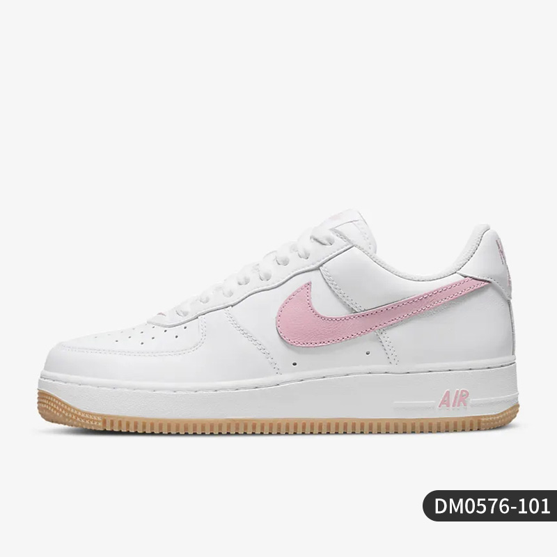 NIKE 耐克 官方正品Air Force 1男女休閑運動低幫板鞋DM0576-101