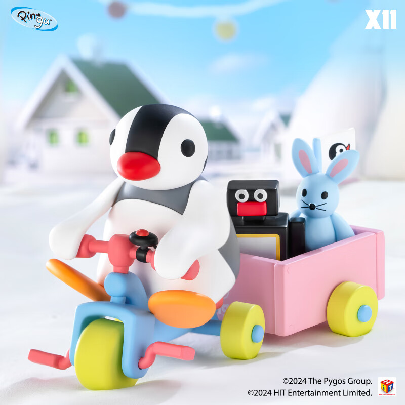 vef XFREE Pingu盲盒 單個隨機 拍6發整盒 拆后不退
