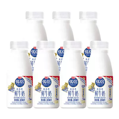百億補(bǔ)貼：光明優(yōu)倍濃醇3.6蛋白冷藏鮮牛奶185ml*11瓶