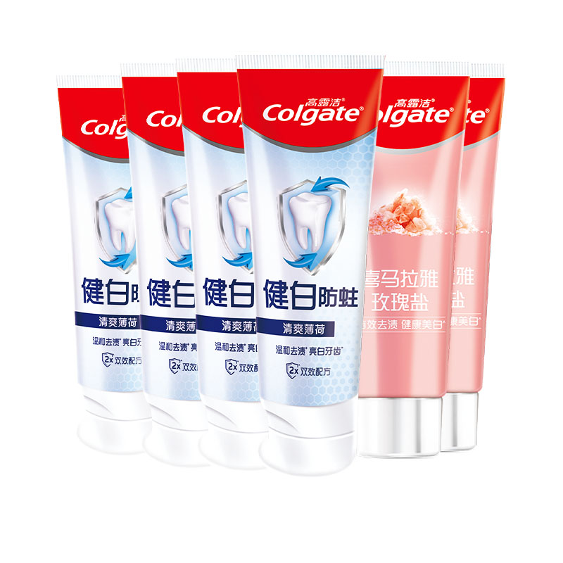 貓超直發高露潔喜馬2+健齒4組合（6支）