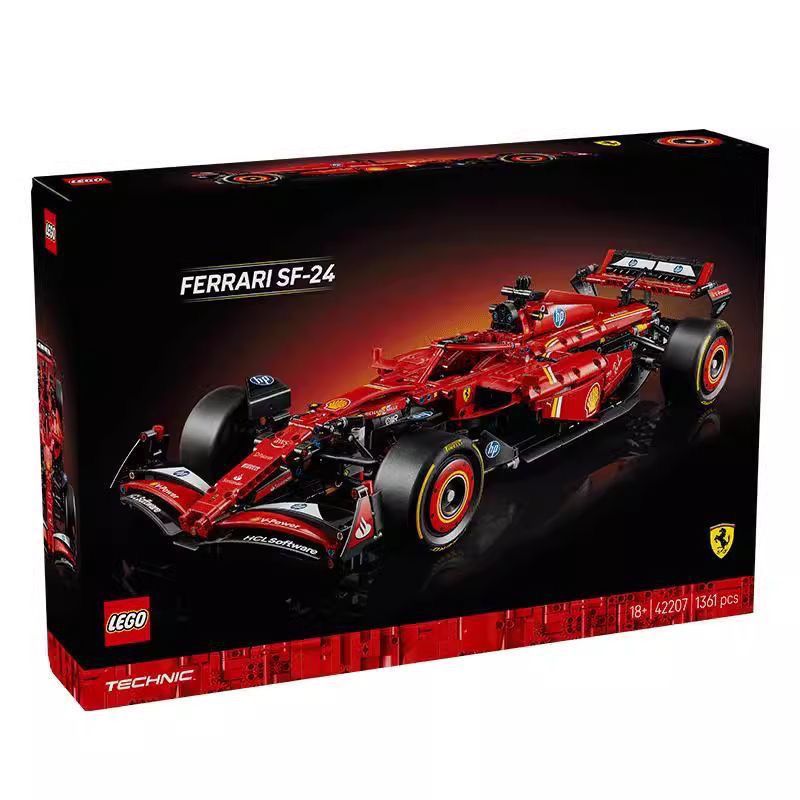 百億補貼：樂高 LEGO 機械組 42207 法拉利 SF24F1 賽車積木拼插