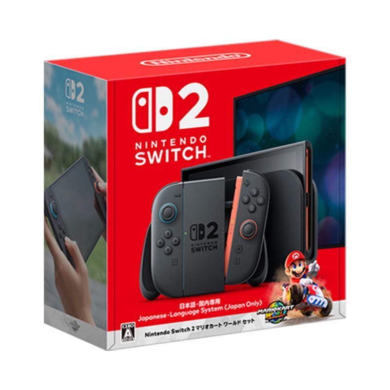 任天堂 Nintendo Switch2 NS2+馬里奧賽車世界同捆主機 日版