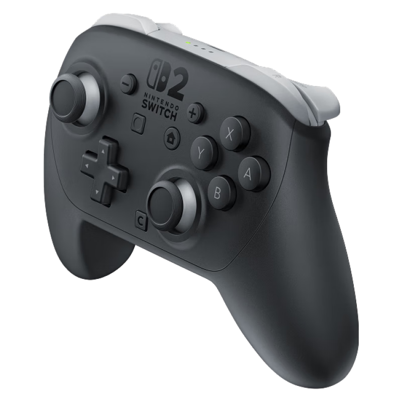 Nintendo Switch任天堂NS2控制器 全新Pro游戲手柄 switch2周邊配件休閑家庭聚會生日禮物 震動手柄