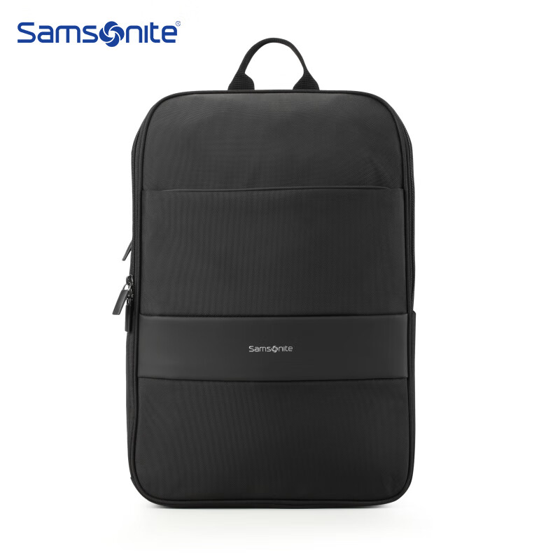 再降價(jià)、微信小程序：新秀麗（Samsonite）雙肩包電腦包 16英寸 大容量背包男士商務(wù)筆記本輕便書(shū)包休閑旅行包
