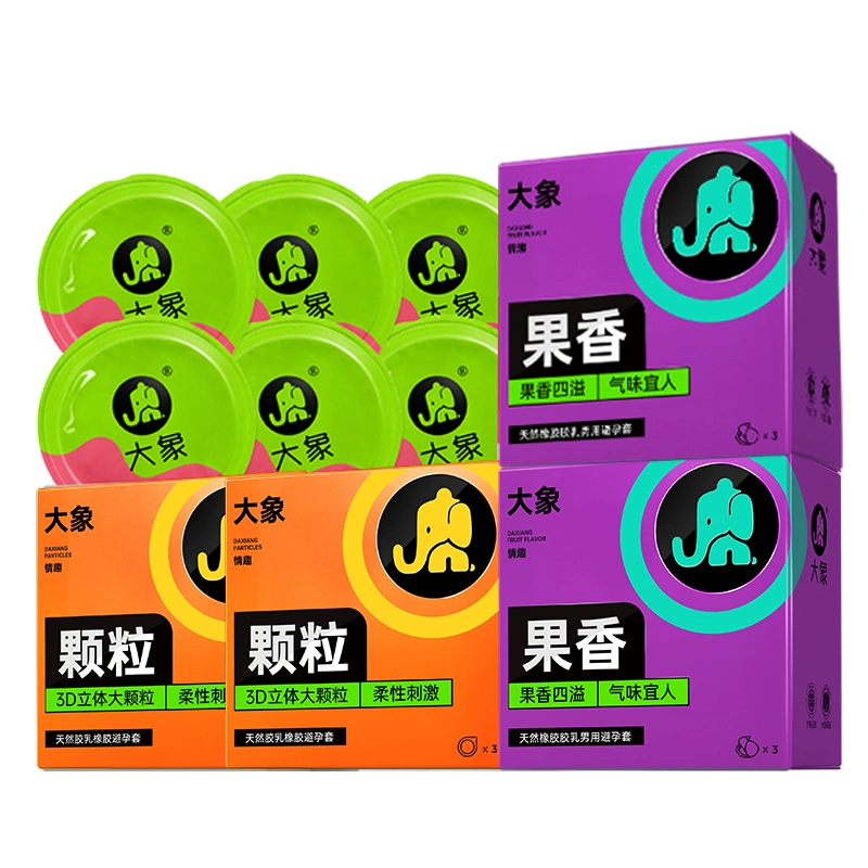 狂歡派對32只+大象激爽款6只