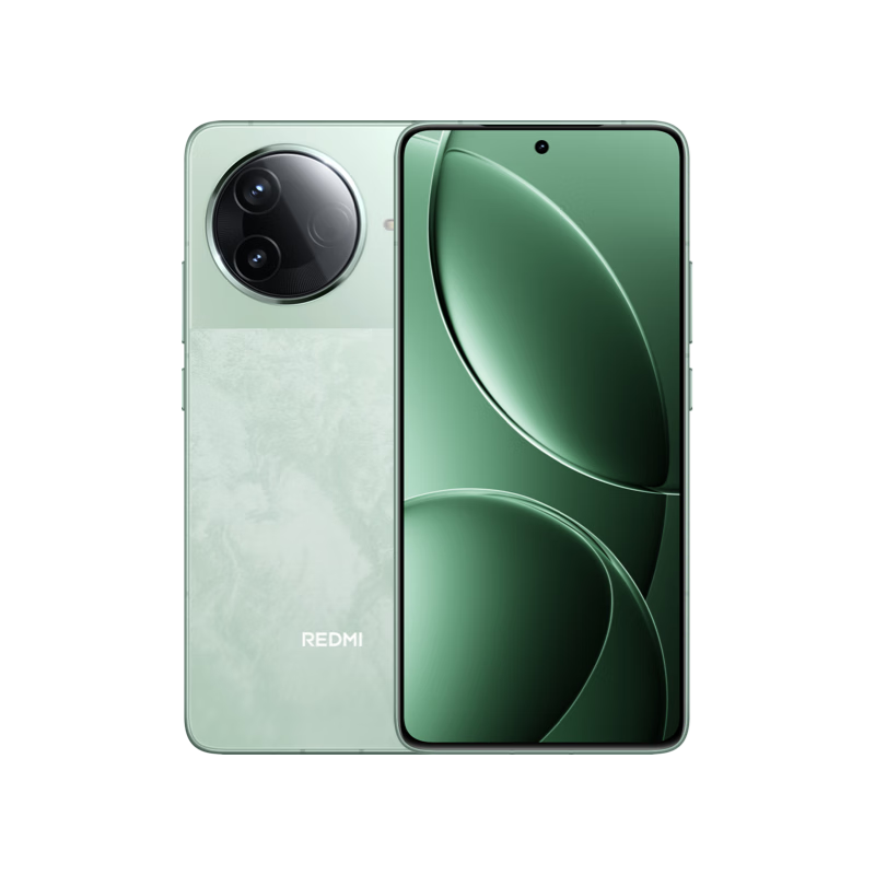 小米 REDMI K80 國家補(bǔ)貼 第三代驍龍 8 6550mAh大電池 澎湃OS 山巒青 16GB+256GB 紅米5G手機(jī)