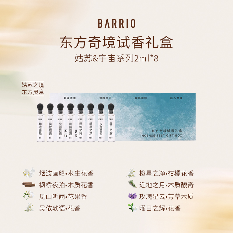 巴莉奧 BARRIO 香水試香生日禮盒 16ml