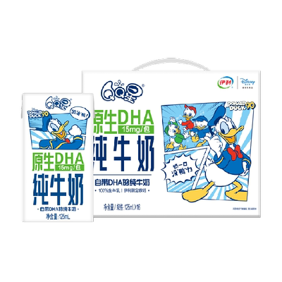 88vip、限地區、需福袋、伊利QQ星DHA純牛奶125ml*16盒