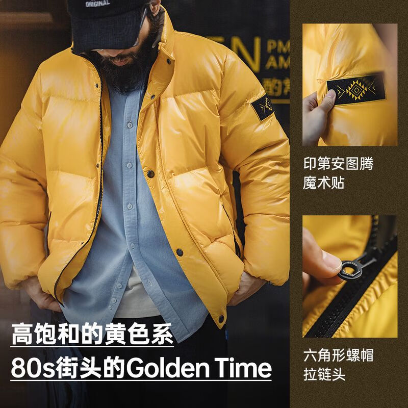 馬登 兩小時漏斗！90絨美式復古夾克羽絨服 TS2401416