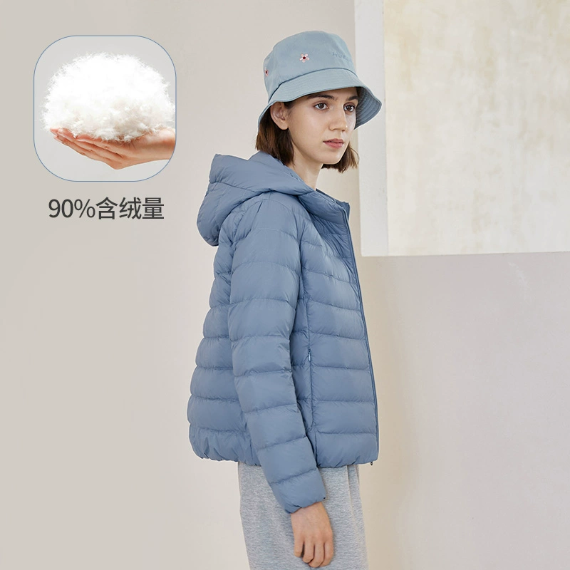坦博爾羽絨服女短款輕薄