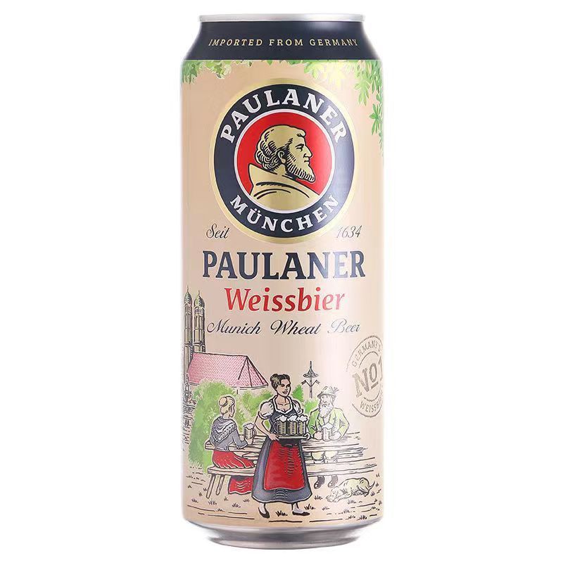 PAULANER 保拉納 小麥白啤酒 渾濁精釀 500ml*24罐