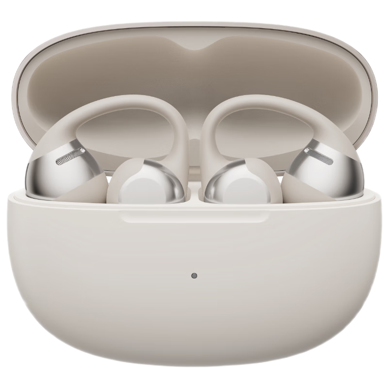 韶音（SHOKZ）OpenDots ONE動鈦圈開放式藍牙耳機耳夾式耳機藍牙跑步運動無線E310 星際白