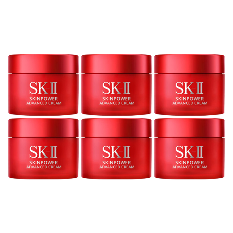 88VIP會員：SK-II 大紅瓶面霜賦能煥采精華霜15g*6（滋潤型)