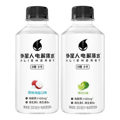 88VIP：外星人 電解質水無糖 300ml*6瓶