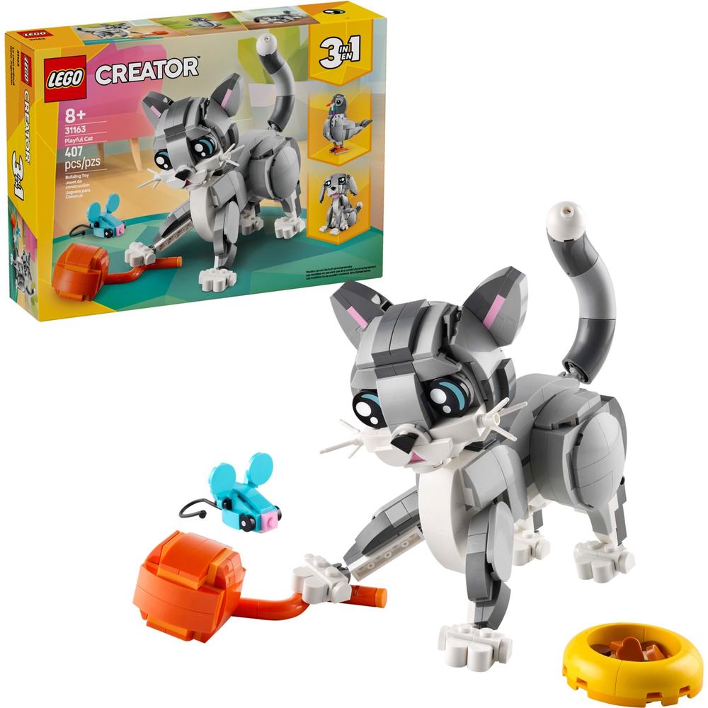 88VIP會員：樂高 LEGO 創意百變3合1系列 31163 灰貓
