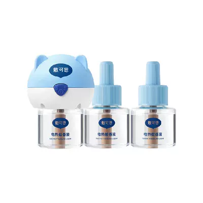 再降價(jià)、88VIP:戴可思電熱蚊香液45ml*3瓶+1器