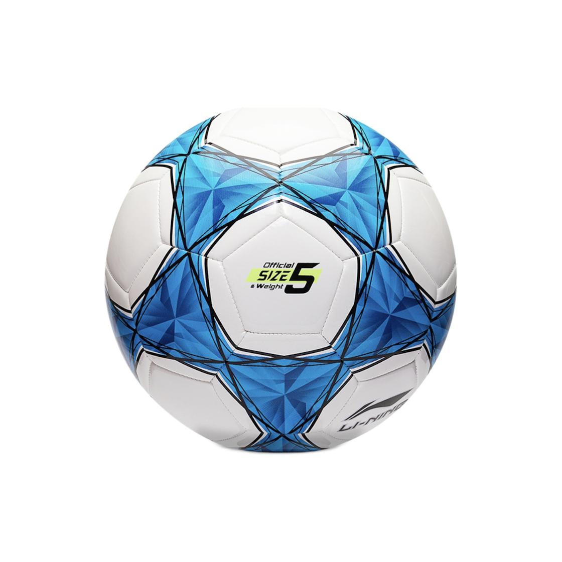 LI-NING 李寧 TPU足球 LFQK041-2 白藍 5號/標準