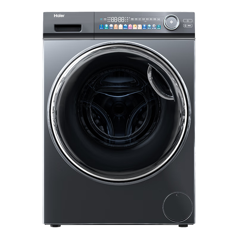 plus：海爾（Haier）滾筒洗衣機全自動 10公斤大容量一級能效家電國家補貼20﹪ 精華洗超薄家用以舊換新 EG100MATESL6