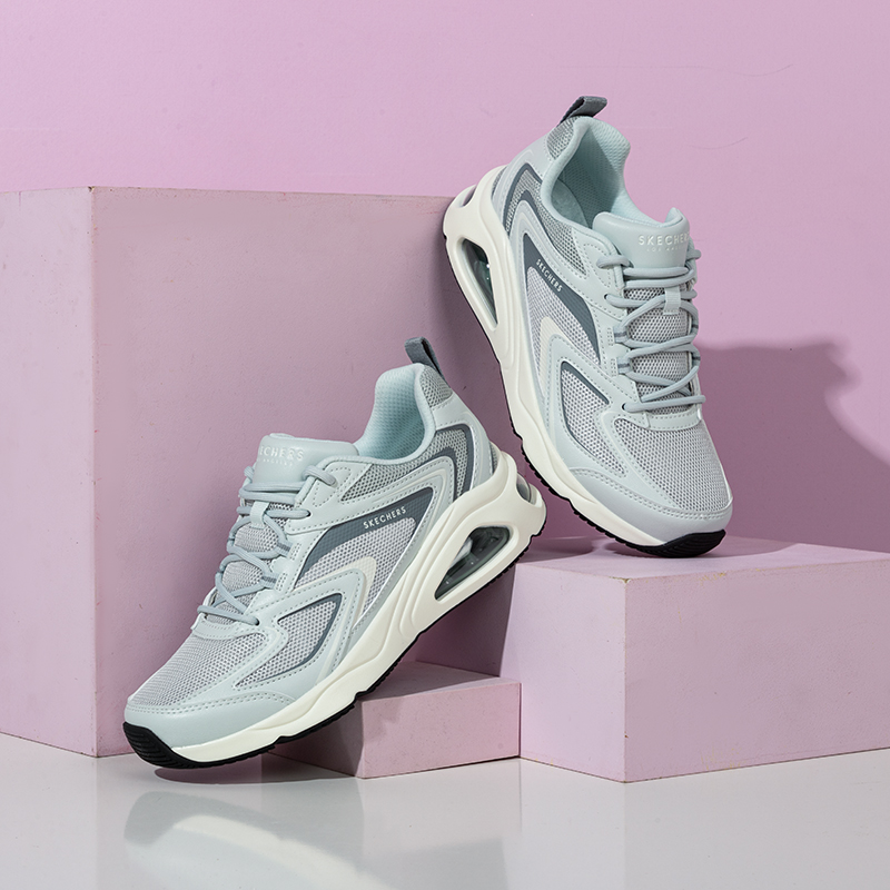 SKECHERS 斯凱奇 女鞋新款女士輕便舒適時尚休閑鞋177399-LTBL