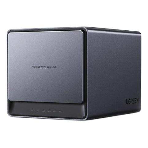 京東PLUS：綠聯 DX4600 四盤位NAS存儲 （賽揚N5105、8GB）