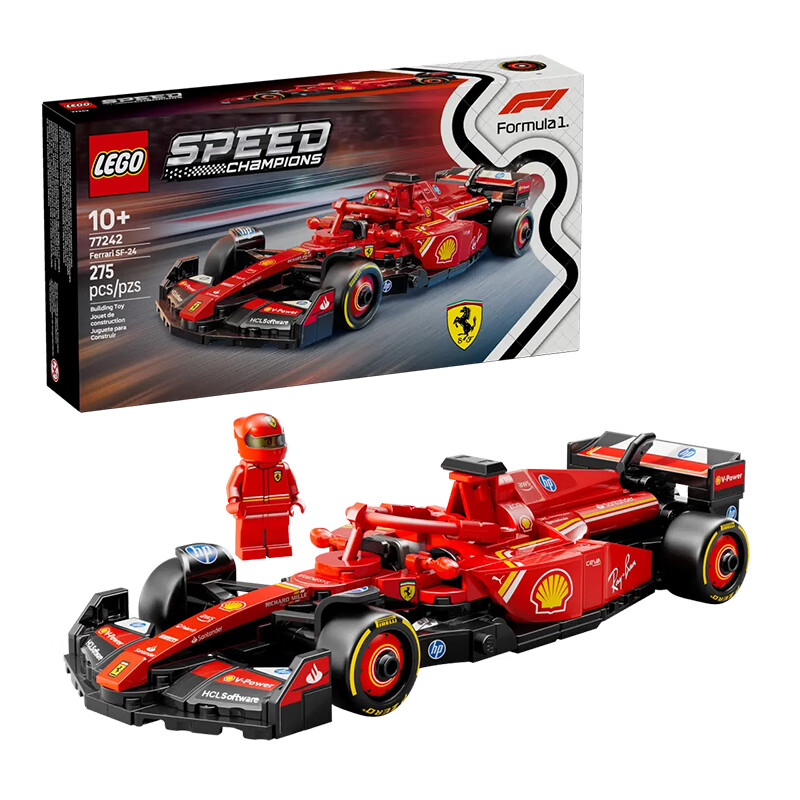 樂高 LEGO 超級賽車系列 77242 法拉利 SF-24 F1 賽車